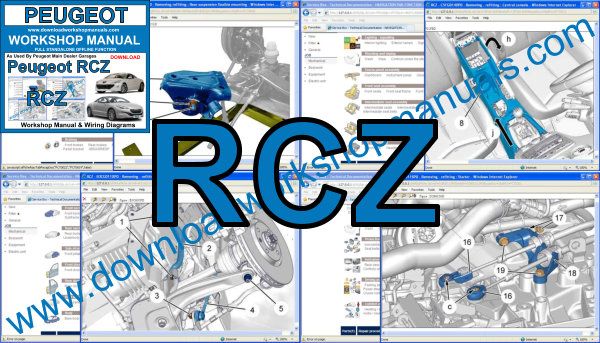 Peugeot RCZ workshop manual